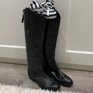 Black Penny knee high boots